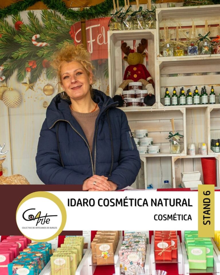 Idaro, cosmética natural, vienen de Hoya Gonzalo, Albacete, hacen cosmética y jabones naturales